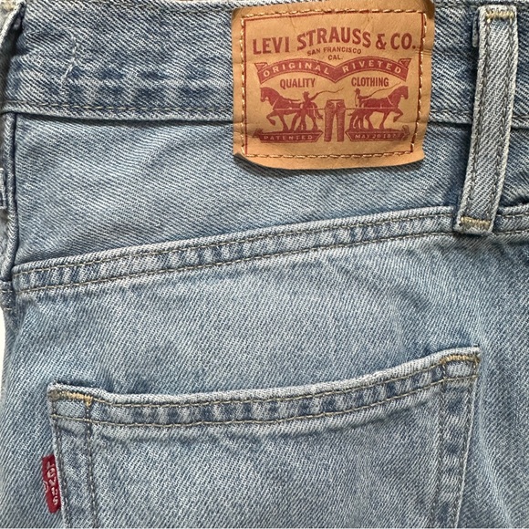 Levi’s ‘94 Baggy Distressed Light Wash Jeans 28 Denim - Picture 6 of 7